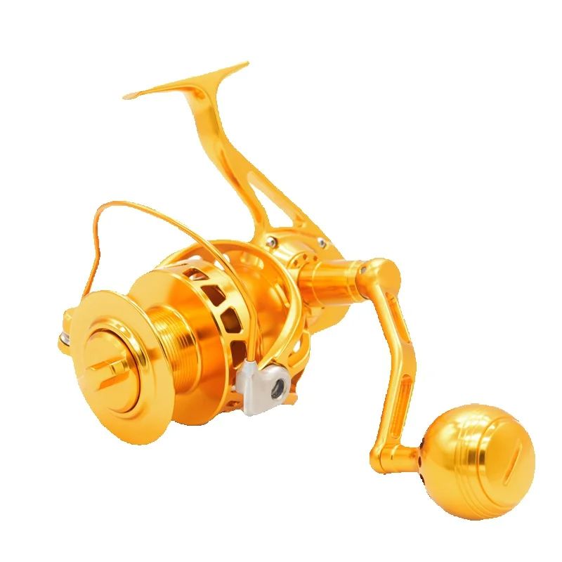 Surf Reel - CAMEKOON Spinning Visserij-reel Goud Aluminium Frame