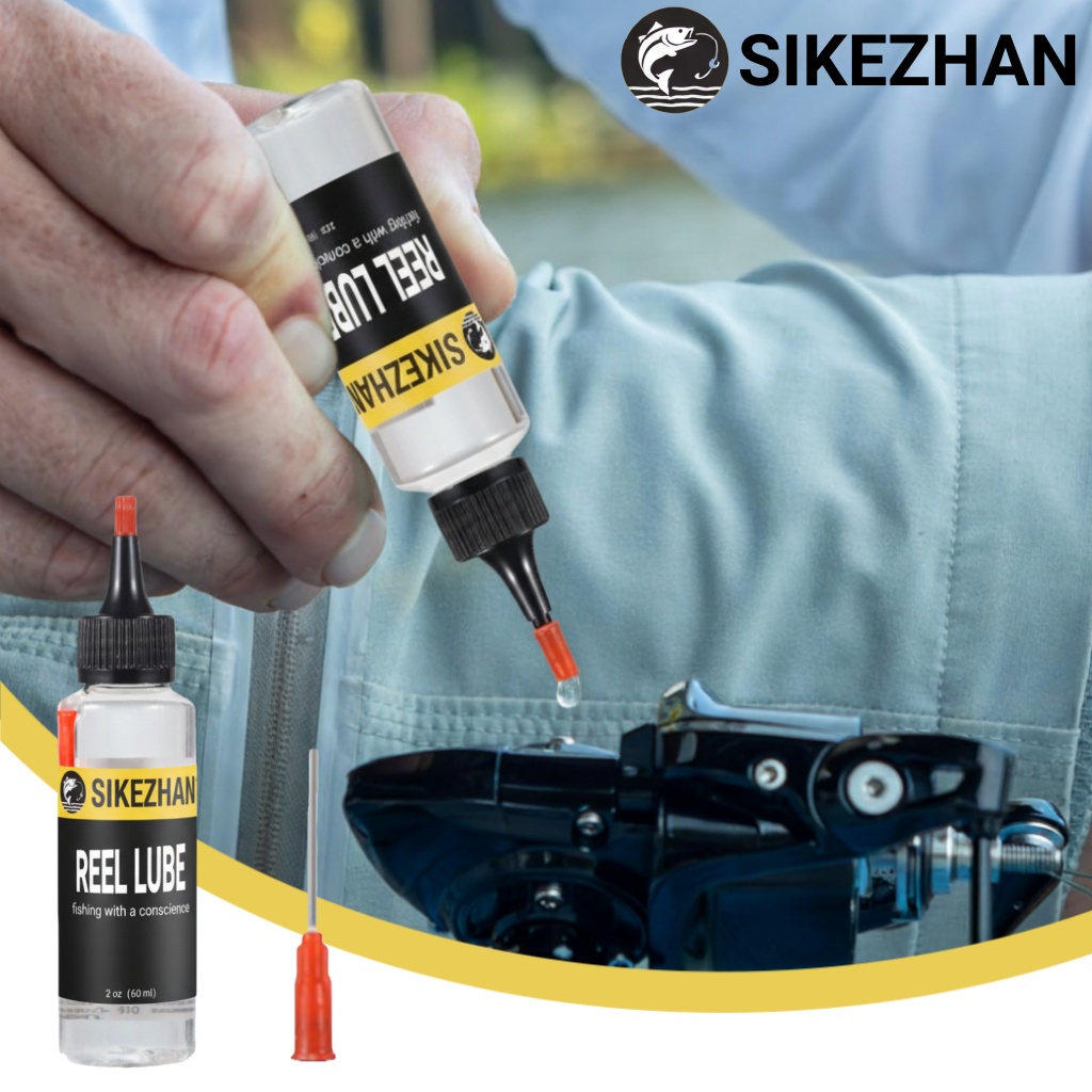 Reel Lubricant - Smeerolie van maritieme kwaliteit met precisie-olieman