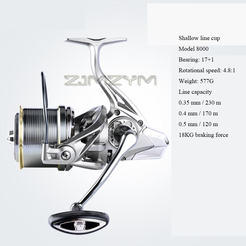 Reel Spare Spool - 18KG Grote Slepen Vissen Rollen Zeevissen