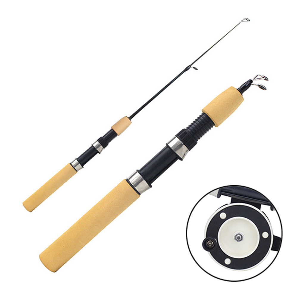 Ice Fishing Reel - IJsvishengel Draagbare draaibare hengel voor wintervissen