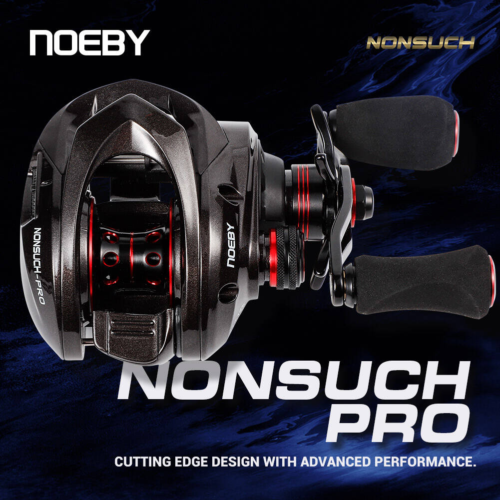Baitcasting Reel - Noeby-Baitcasting molen, 7.3:1 overbrengingsverhouding, 8kg max.