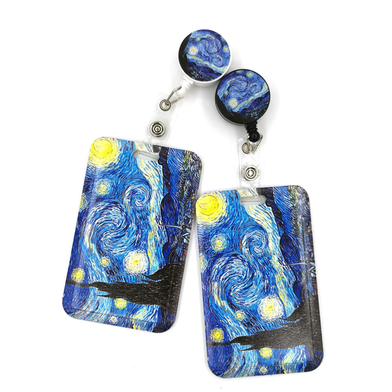 Reel Lubricant - Art Van gogh olieverfschilderij sterrenhemel ID