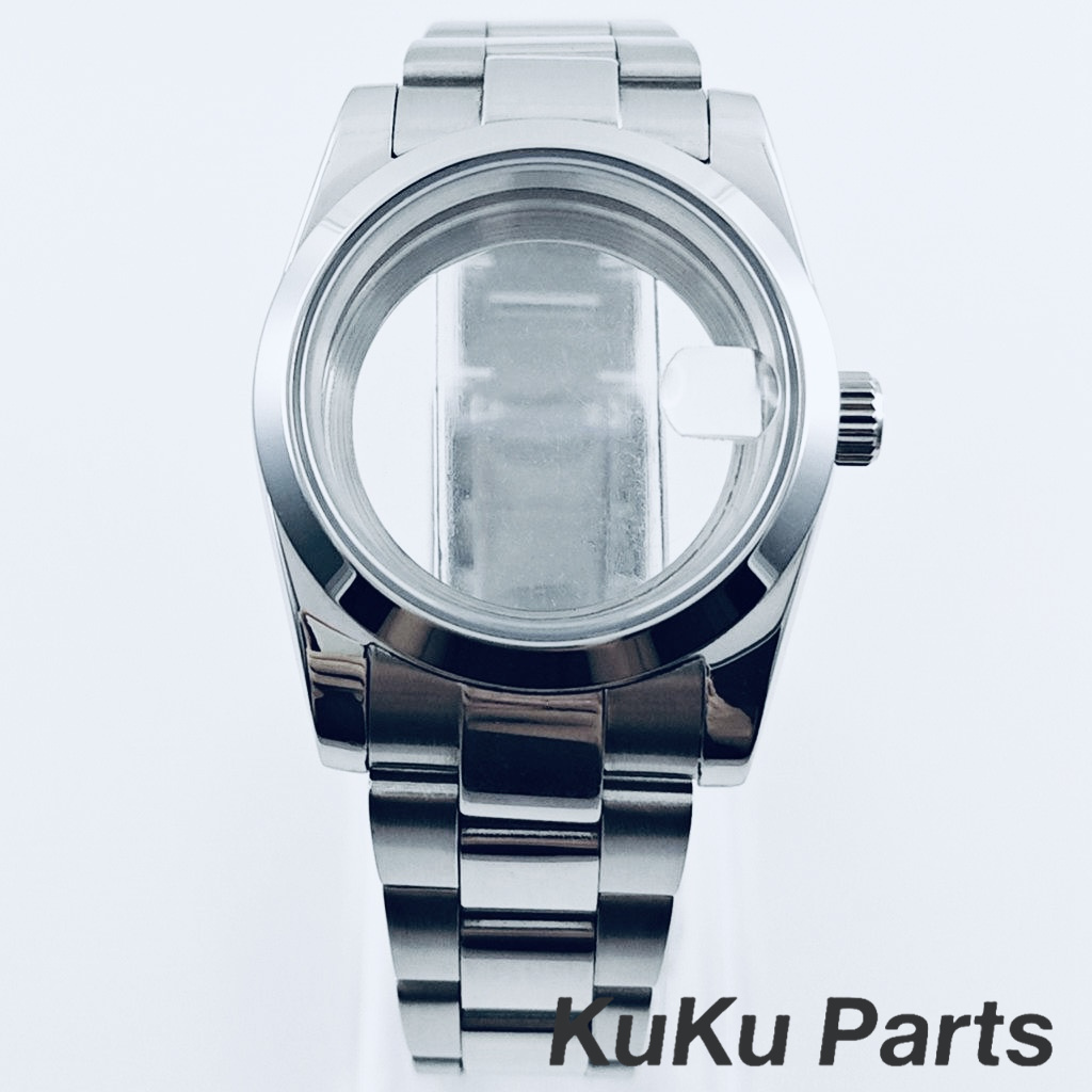 Reel Case - VH31 36MM/40MM Poolse waterbestendige Oyster-armband Saffierkristal