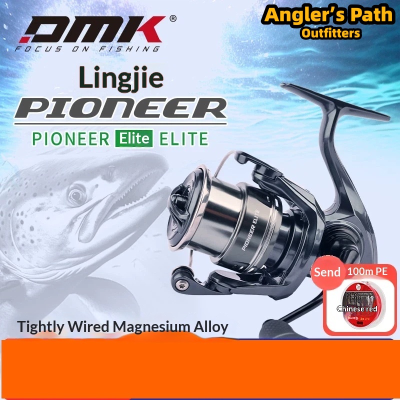 Trolling Reel - DMK Pioneer Elite Spinning Reel Lange