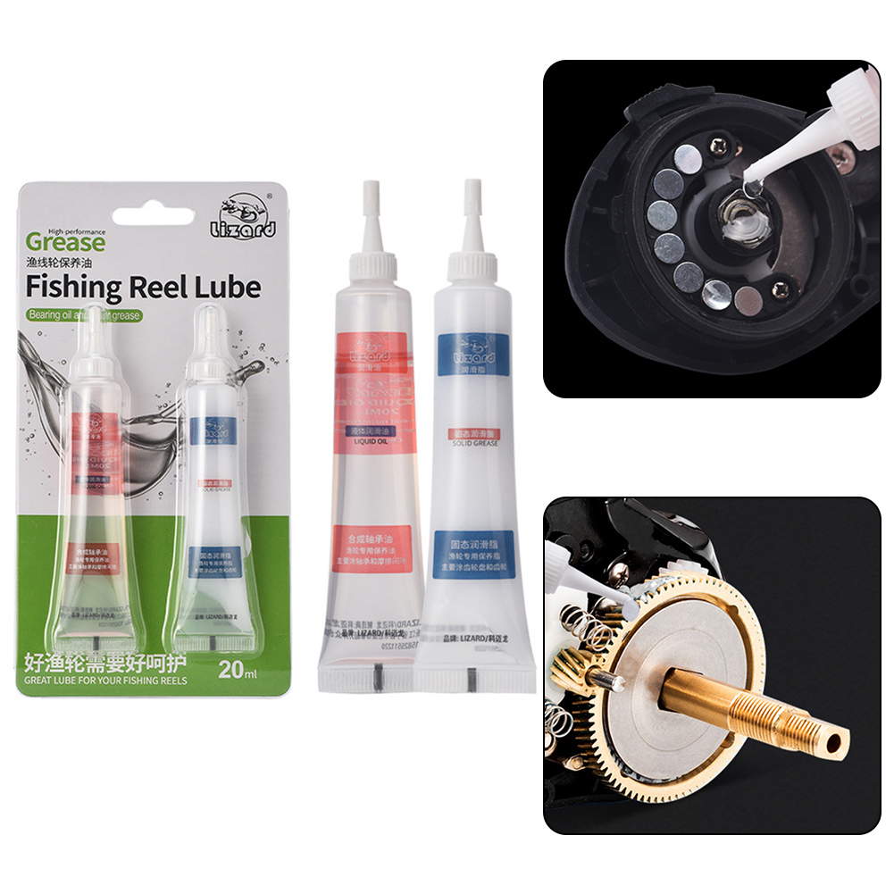 Reel Lubricant - Visserij-reel Vetreel Onderhoud Visserij-reel Olie Vet