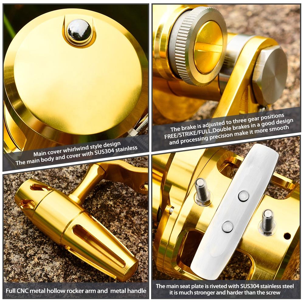 PRO BEROS Trolling Reel 5.7:1  - Trolling Reel recensie en prijs
