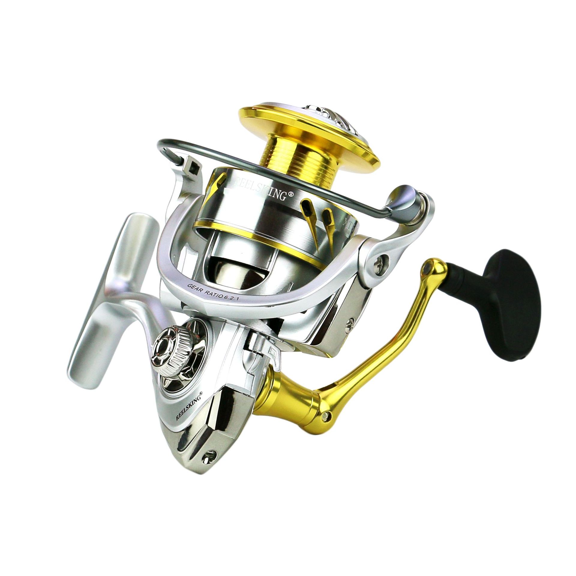 Metalen spoel spinhengel 6.2:1 - Ice Fishing Reel recensie en prijs