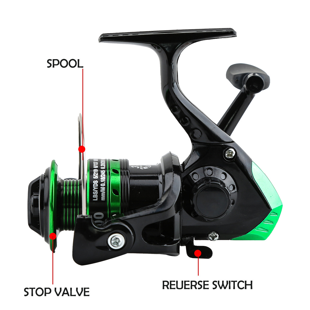 Metalen Spinning Reel 5.2:1 Ov - Surf Reel recensie en prijs