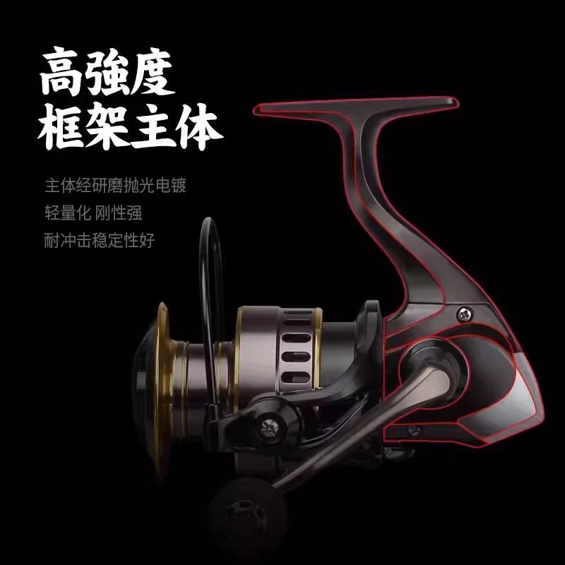 Volledig metalen spinhengel me - Ice Fishing Reel recensie en prijs