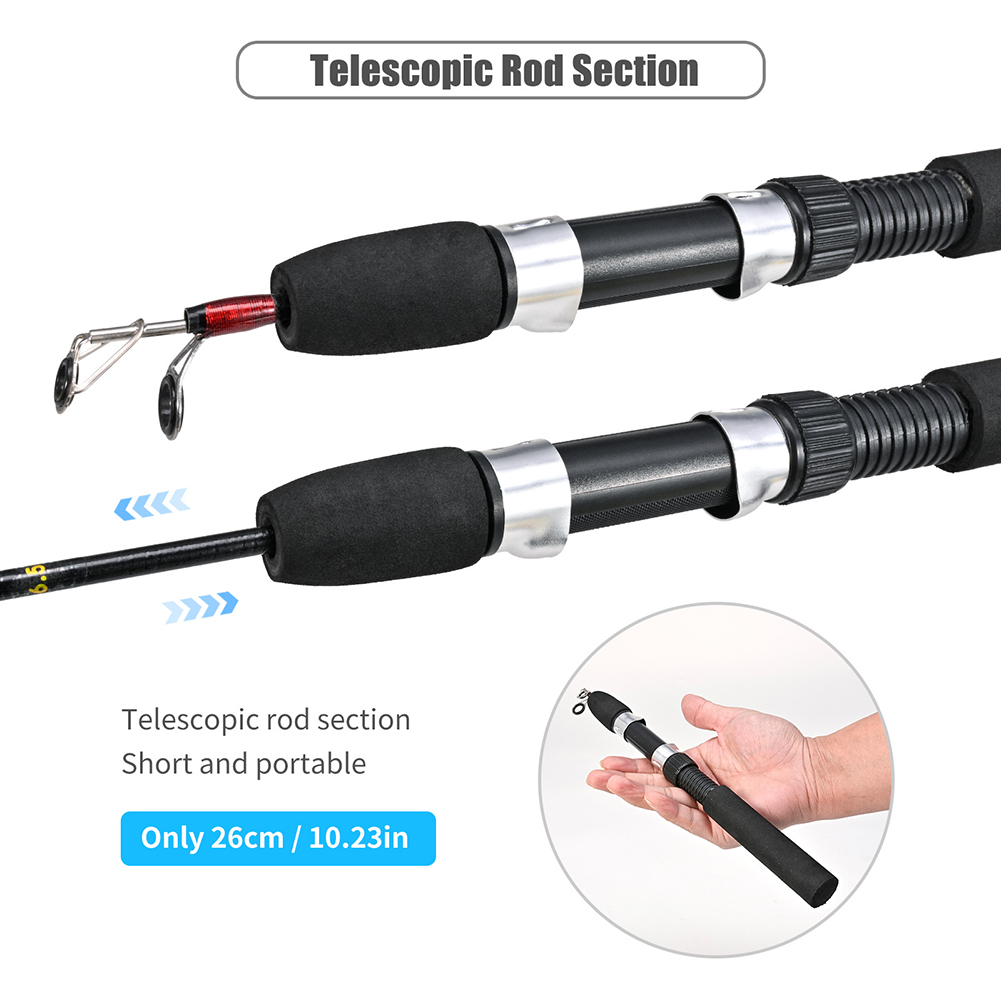 1Set Hengel Met Visserij-reel  - Ice Fishing Reel recensie en prijs