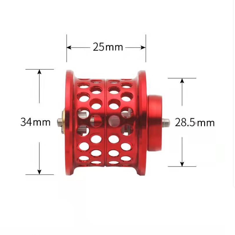 Low Profile Baitcasting Visser - Reel Spare Spool recensie en prijs