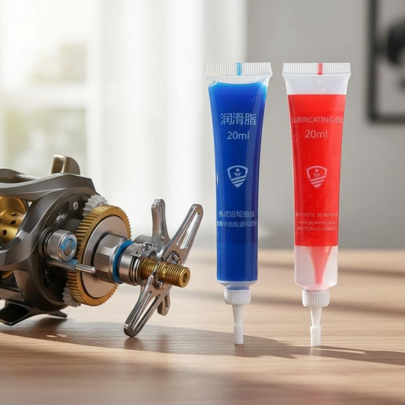 20 ml onderhoudsolie voor vism - Reel Grease recensie en prijs